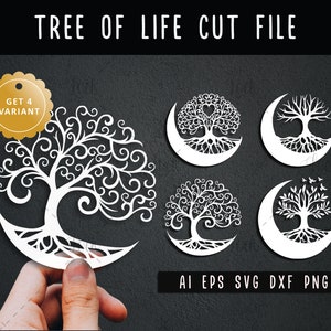 Baum des Lebens Svg, Eiche Svg, Stammbaum Svg