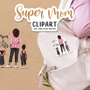 Mother And Children Clipart , Mother illustration PNG