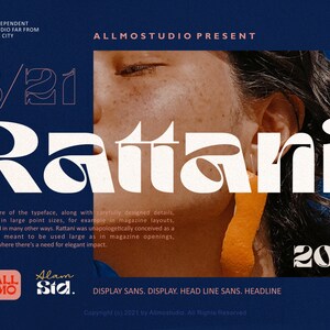 Rattani Display Schriftart