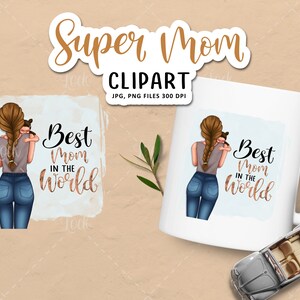 Mother And Children Clipart , Mother illustration PNG