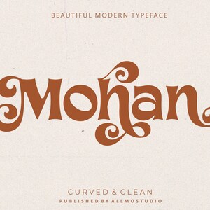 Mohan Display Font