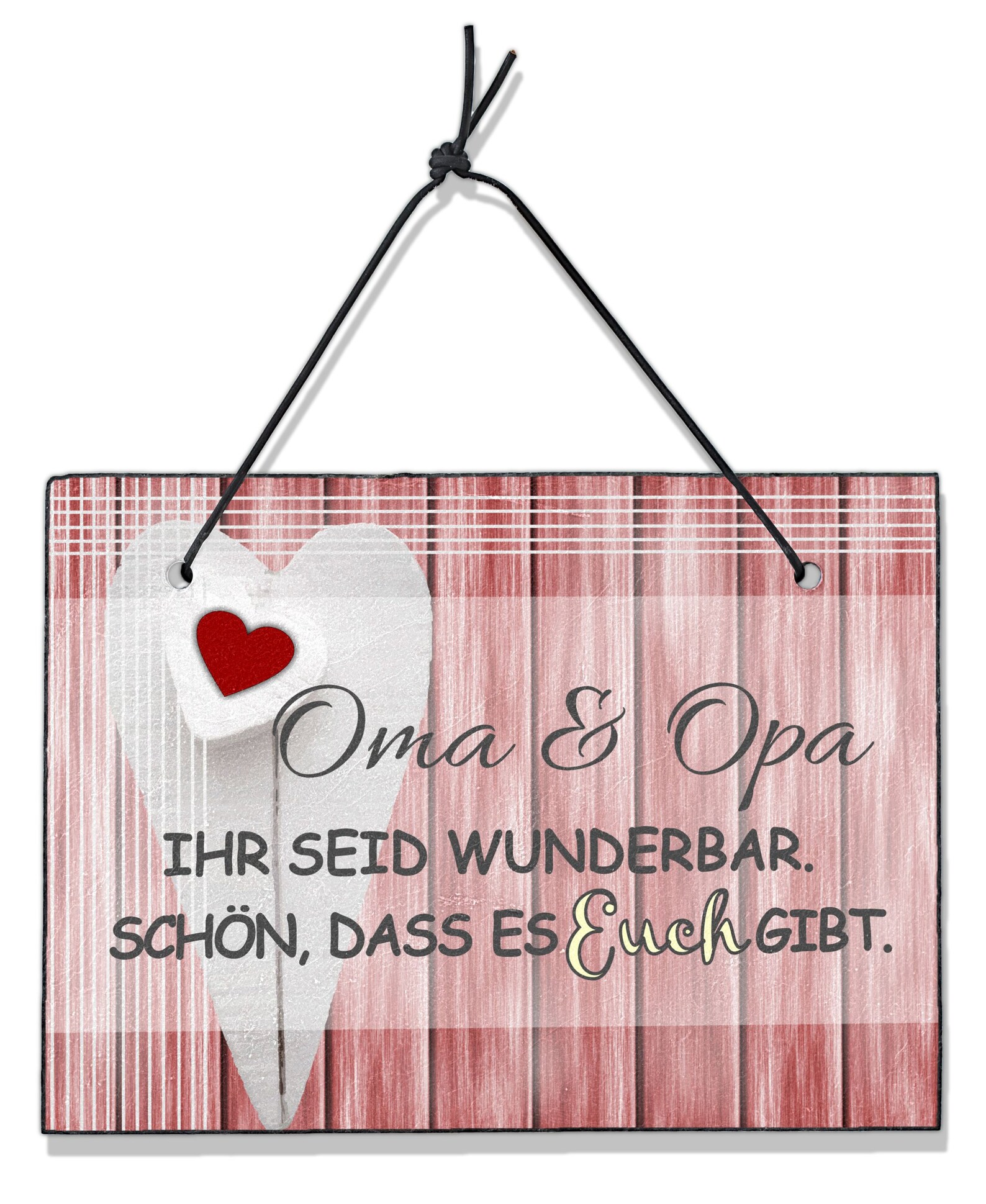 Dankeschön Geschenke Oma & Opa Schiefertafel mit Spruch Etsy