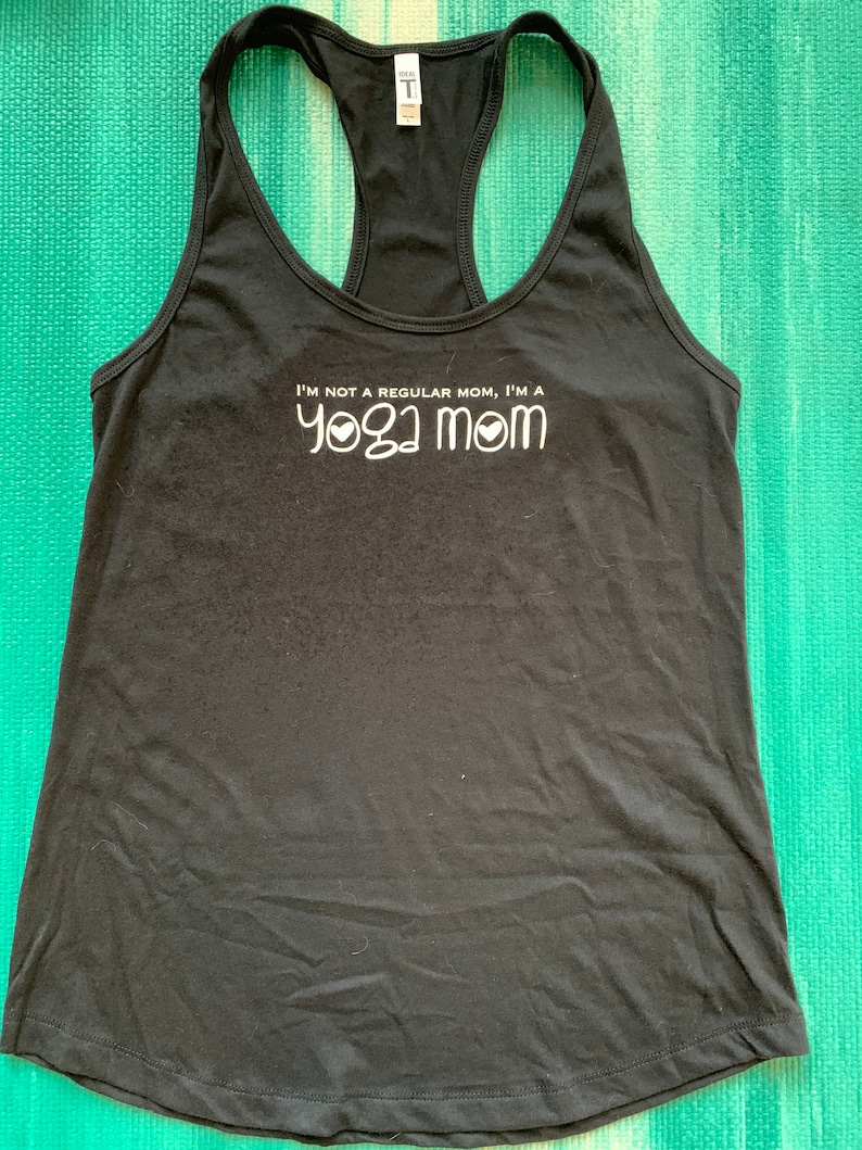 Yoga Mom Yoga Tank Graphic tee