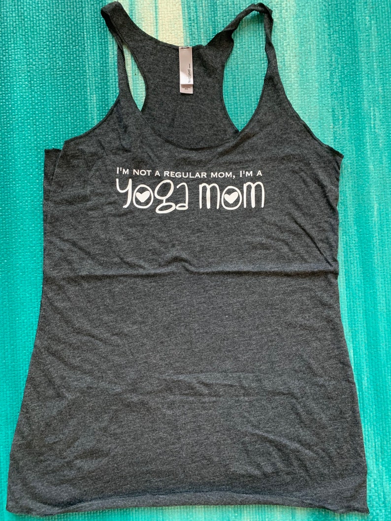 Yoga Mom Yoga Tank Graphic tee