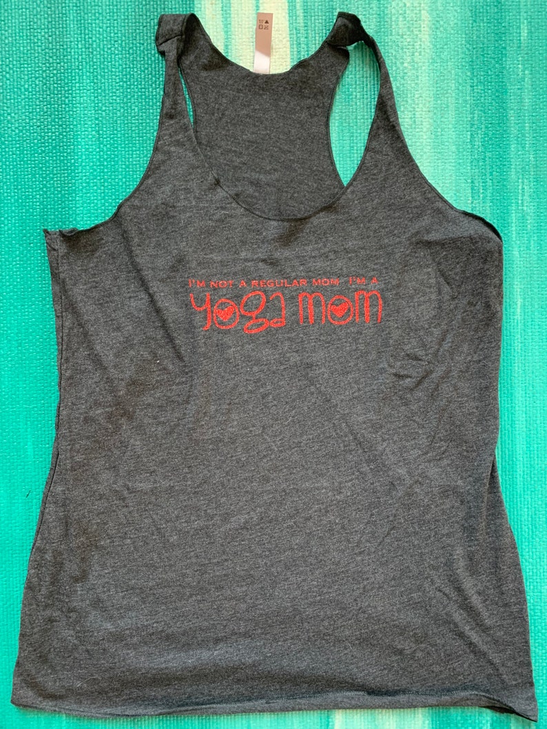 Yoga Mom Yoga Tank Graphic tee