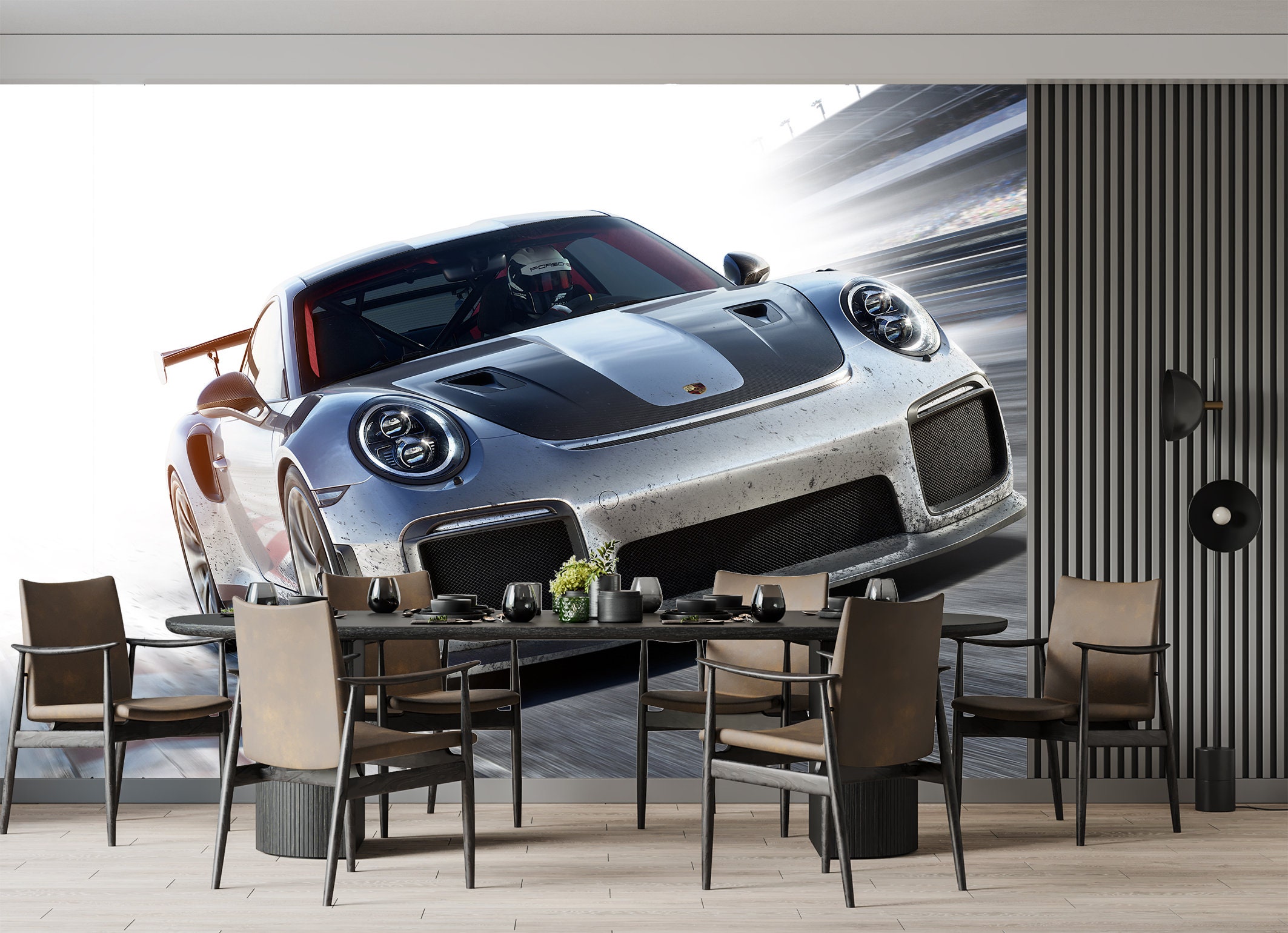Porsche-muurschildering sportwagens behang Automuurschildering jongens  cadeau behang luxe sportwagen decor - Etsy België, image size:2126x1540