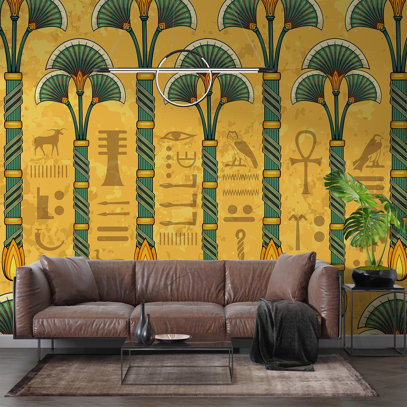 Runa Art Table Decoration murale Caraibi - 60 x 40 cm XXL Stampa su Tela Salotto Appartamento - pronta per essere appesa - 003315a
