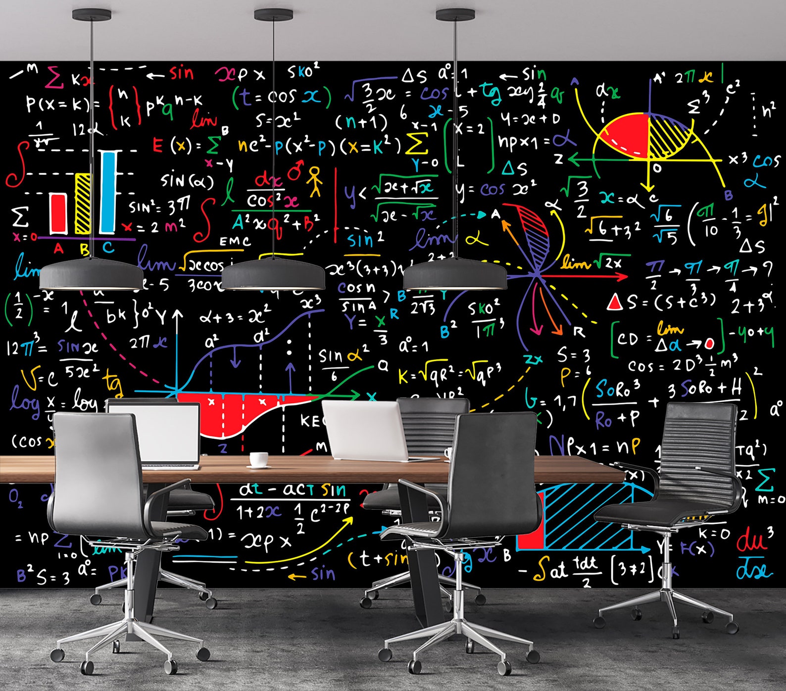 Physics & Maths Wallpaper Science Motive Equation and Scheme Education ...