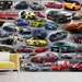 Mural Cars Collage Peel and Stick Wallpaper Sport & Cars Wall Art Super