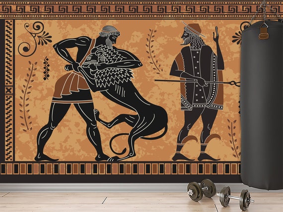 Ancient Greek Mythology Wallpaper Wall Mural Print Mythology - Etsy