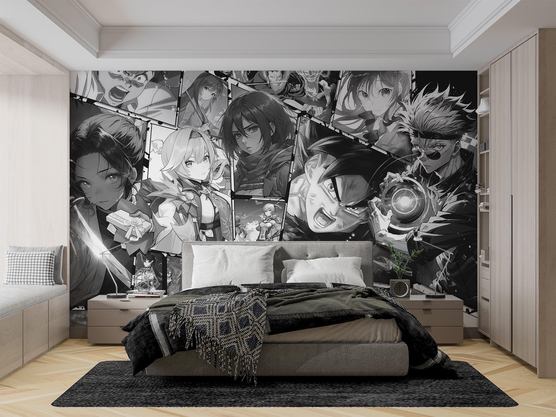 Transform Your Child's Space with Whimsical Anime Wall Art