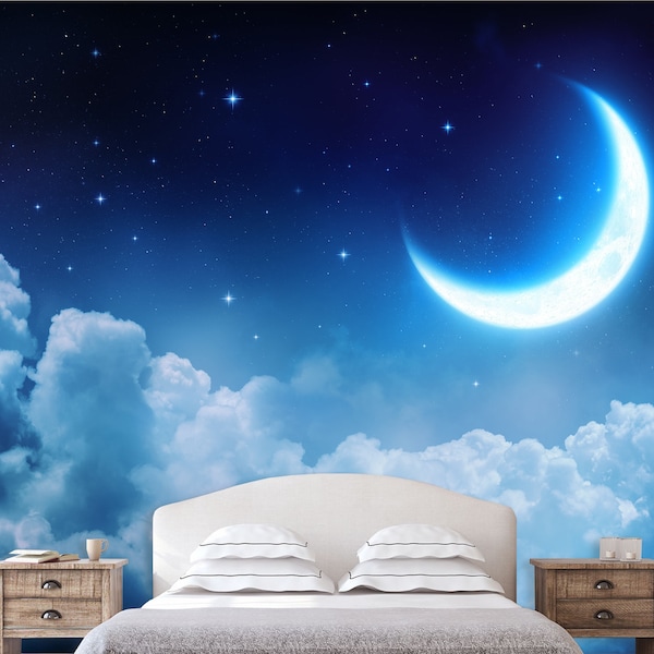 Night Sky Mural Etsy