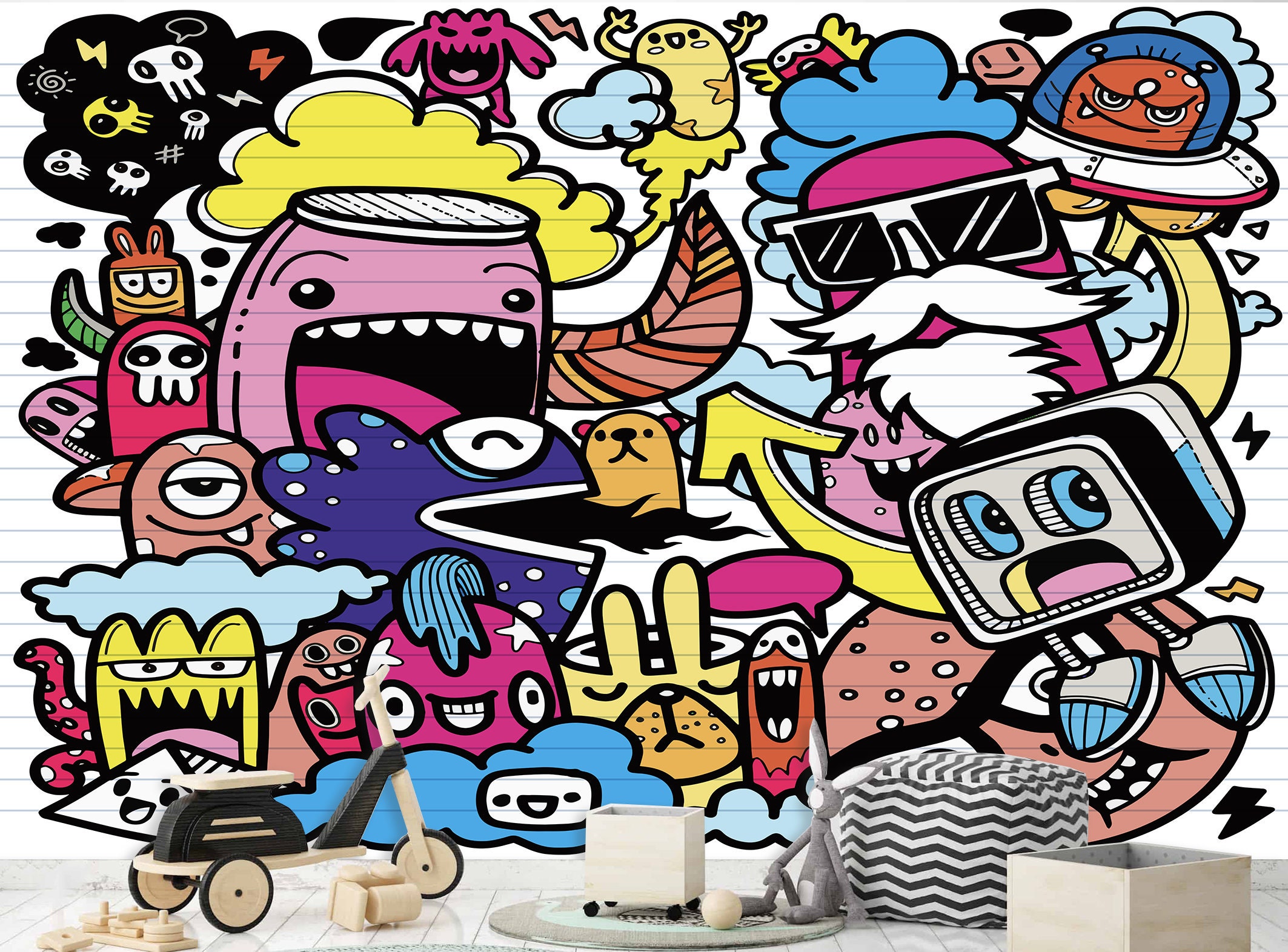 グラフィティ　アート　インテリア　絵　絵画　graffiti art Amazon.co.jp: グラフィティアートクラシックストリートアート