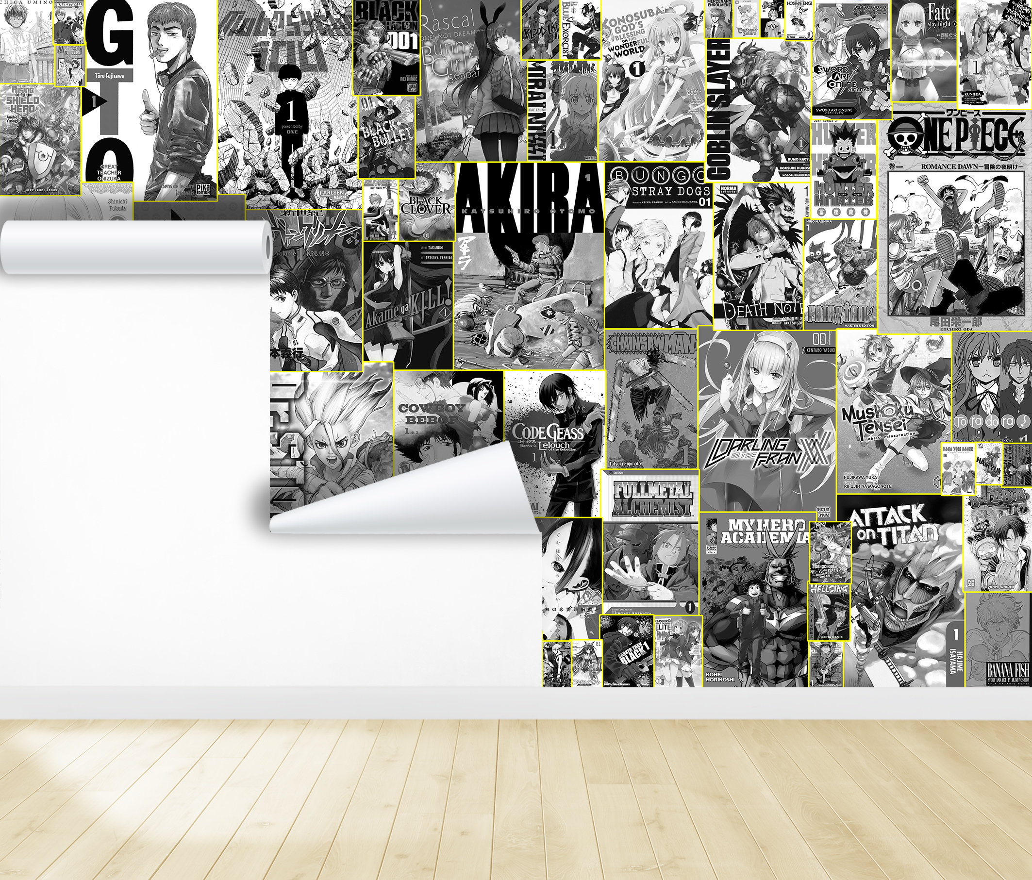 mojoliving Poster Anime Set Anime Deko Bilder für Manga Wall für japanische Deko Zimmer Aesthetic Poster für Wand Collage
