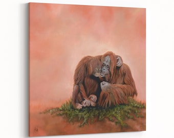 De twee van ons originele olieverfschilderij