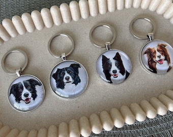 Sleutelhanger Bordercollie
