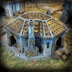 Dwarven House - Kingdom of Durak Deep - Paint ready