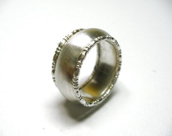 Ring mit Zierdraht - 925 Silber