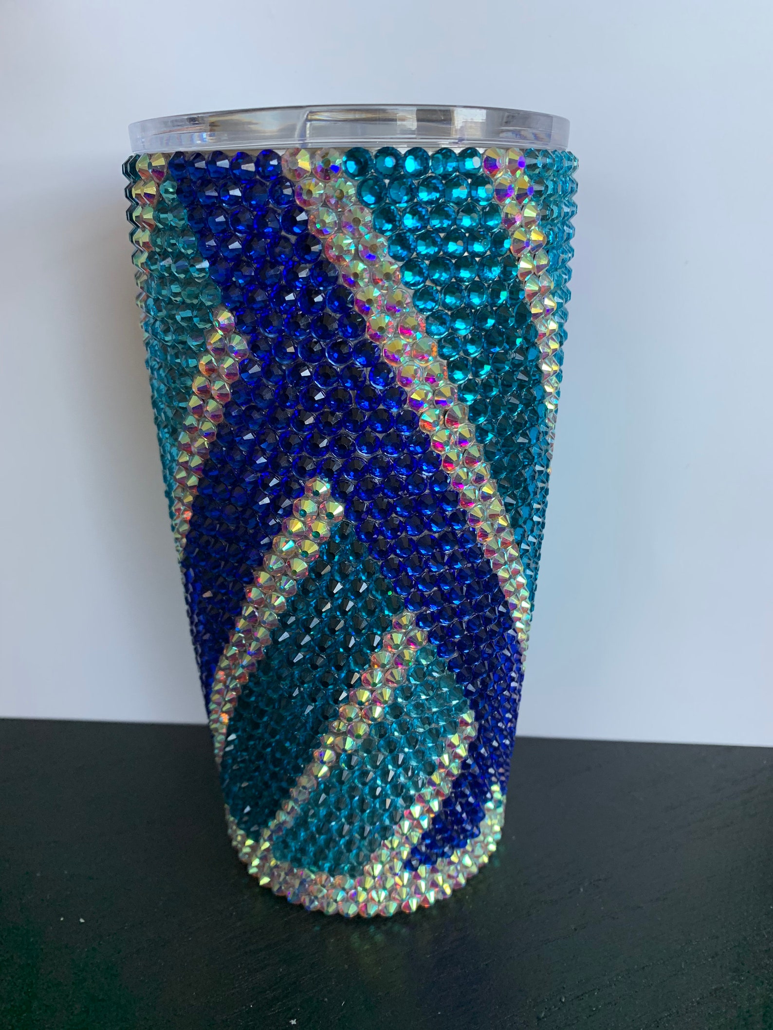 Rhinestone Tumbler | Etsy