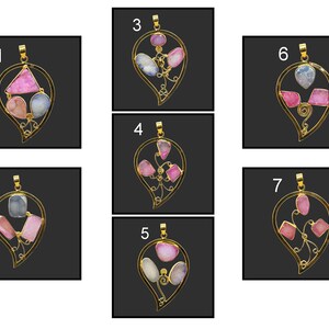 24K Gold Plated Pendant Geode Agate Pendant, Natural Sugar Druzy Gemstone Three Stone Pendant Connector Finding Making Pendant Jewelry 3716