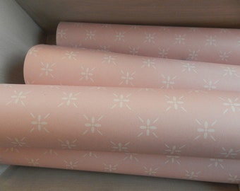 Flores para envolver regalos rosas, 3mx35cm