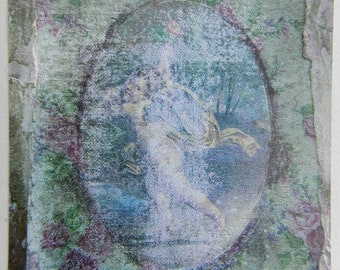 Sticker angel, 8cmx10cm, 1 piece.