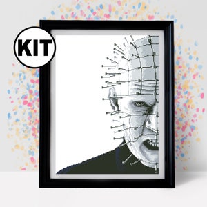 Cross Stitch KIT - Movie Cross stitch pattern - Embroidery Designs - Needlepoint Kits - horror cross stitch -  K-874