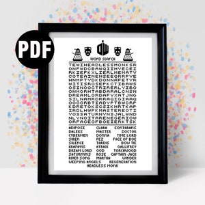 Patrón de punto de cruz - para principiantes - Diseños de bordado - Kits de punto de aguja - silueta - Patrón de punto de cruz de búsqueda de palabras - PT-838