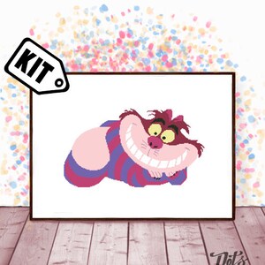 Kreuzstich Stickpackung - Katze Kreuzstich Stickmuster - Stickmuster - Karikatur - Modern - K-58
