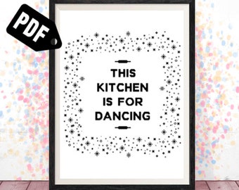 Kitchen cross stitch pattern - Silhouette - for beginners - Embroidery-Needlepoint-Modern-funny-bar-kitchen-pdf Instant Download-easy-PT-389