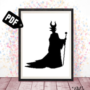 Cross stitch pattern - for beginners - Embroidery Designs - Needlepoint Kits - Fairy Tale - pdf Instant Download - PT-422