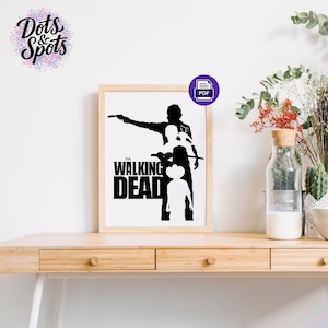 TV Sendung Kreuzstich Stickmuster - für Anfänger - Stickmuster - Nadelspitze Stickmuster - Stickmuster - Stickdatei - PT-07