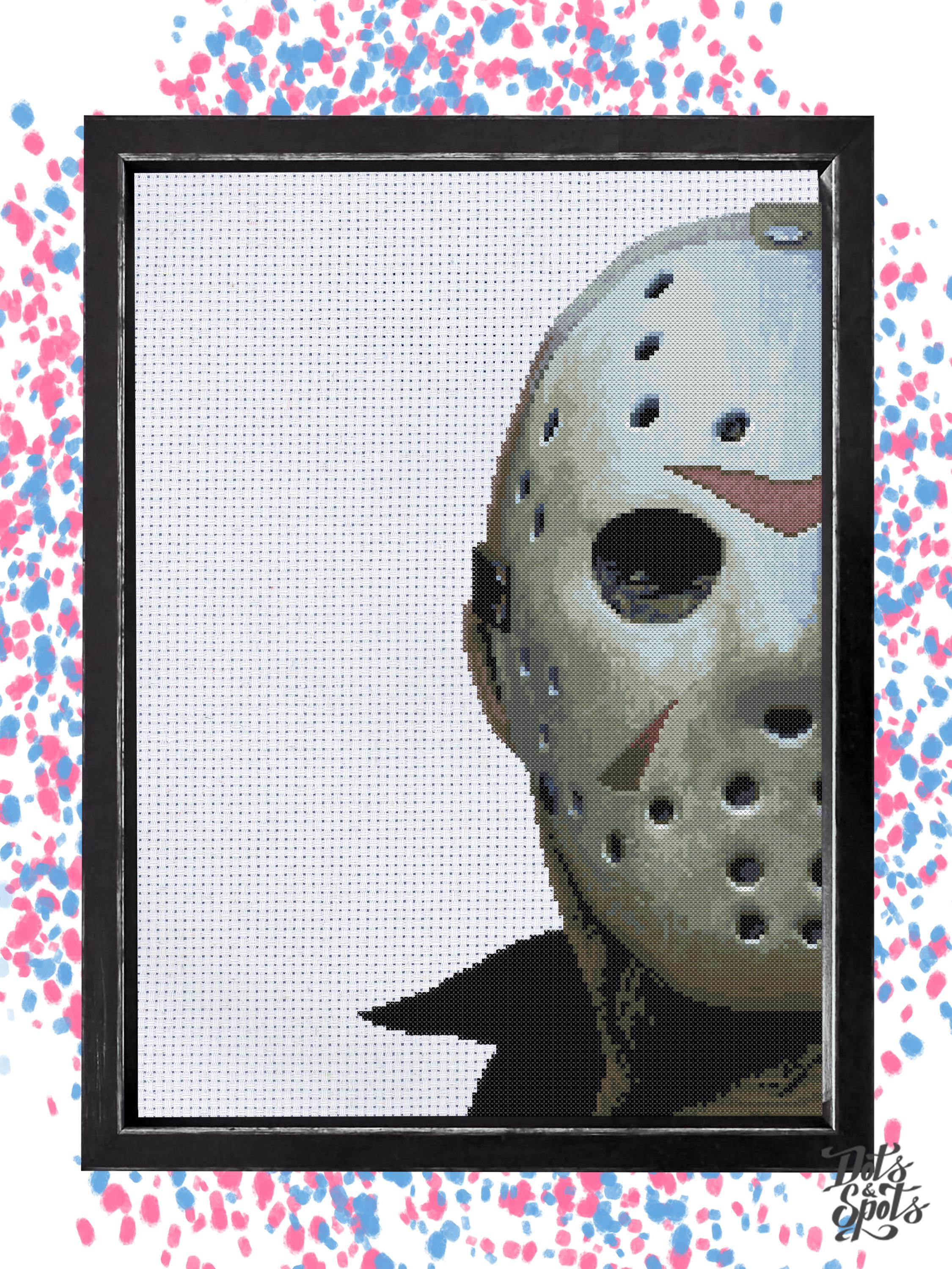ピエロ映画クロスステッチキット：ホラー刺繍デザイン K 1166 - Etsy 日本
