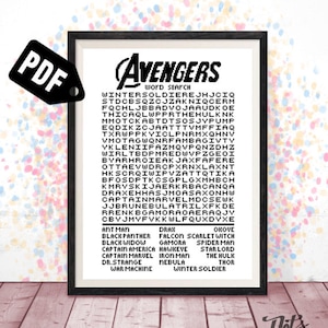 Word search cross stitch pattern - Embroidery - Needlepoint Kits  - Wall decor - Xmas gift - Nursery room - PT-656