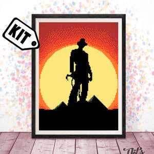 Cross Stitch KIT - Сross stitch pattern - Needlepoint Kits - superhero - Embroidery - Needlepoint - geek - Movie Сross stitch - easy -K-570