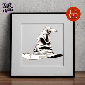 Kruissteekpatroon voor beginners - borduren - borduurpakketten - modern decor - pdf Direct downloaden-easy-PT-04