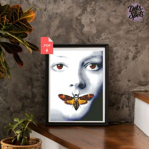 Cross Stitch Pattern: Horror Movie Embroidery (PDF Download) PT-949