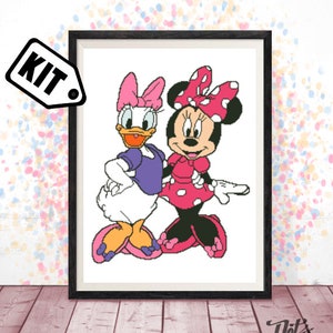 Kreuzstich Stickpackung für Anfänger - Nadelspitze - Stickerei - Cartoon Kreuzstich Stickmuster - Love Kreuzstich Stickpackung K-312