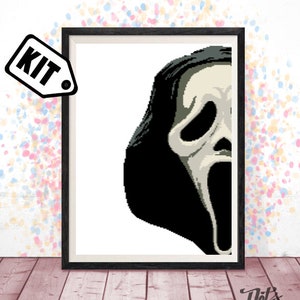 Kreuzstich Set - Film Kreuzstich Stickmuster - Stickmuster - Stickpackung - Horror Kreuzstich - K-810