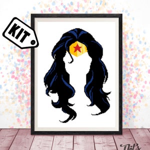 Cross Stitch Kit: Geek Movie Embroidery, Needlepoint K-343