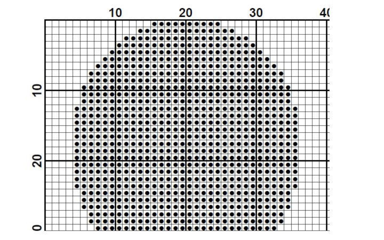 Cross Stitch Pattern for Beginners Embroidery Designs - Etsy