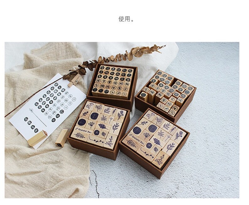 rubber stamps wood stamp wood stamps rubber| flowers stamps\uff0cwords stamps|3 sets rubber stamp set rubber stamp vintage