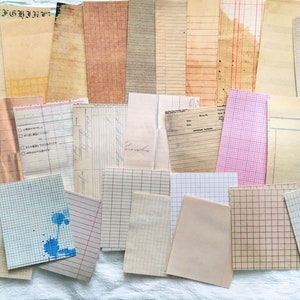 60st vellen Junk Jounal Kit, decoupage papier, Junk Journal handgemaakt, Scrapbook, AL141