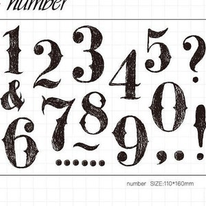 Tampons numériques, jeu de tampons, tampon Bullet Journal, journal indésirable, humeur059