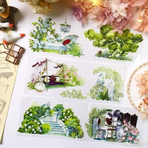 Ruban adhésif PET, ruban adhésif transparent, kit de journal indésirable, Stickers pour agenda pour agenda, album de scrapbooking | Cour de Vénus, MS-01