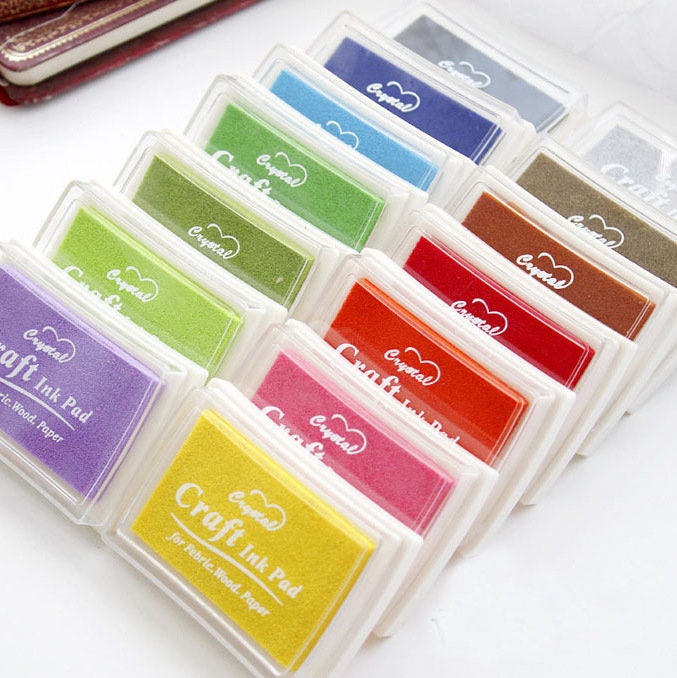 Ink Pads for Rubber Stamps, Color Ink Pads, Stamp Ink, Rubber Stamp Ink Pads  