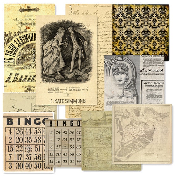 scrapbook paper sticker pack,junk journal scrapbook kit,vintage journal 22pcspack junk journal kit journal ephemera