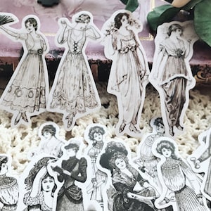Confezione da 14 adesivi in vinile per ragazze, kit per diario spazzatura, adesivi per diario proiettile, adesivi decorativi, ZX025