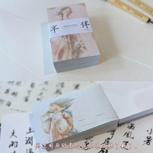 360P IDAKO Kawaii People Notepad, Memo Note, Planner, Junk Journal, Nailyo-100
