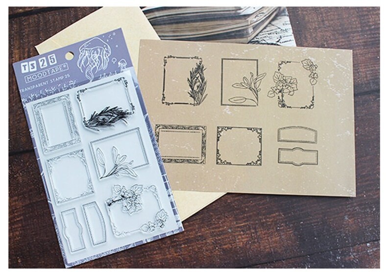 Clear stamps clear stamp set rubber stamps rubber stamp Etsy